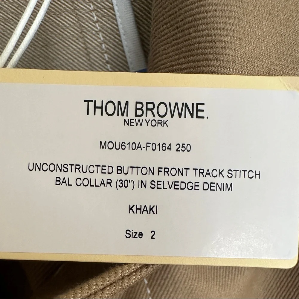 Thom Browne Tan Trench Coat - Picture 6 of 15